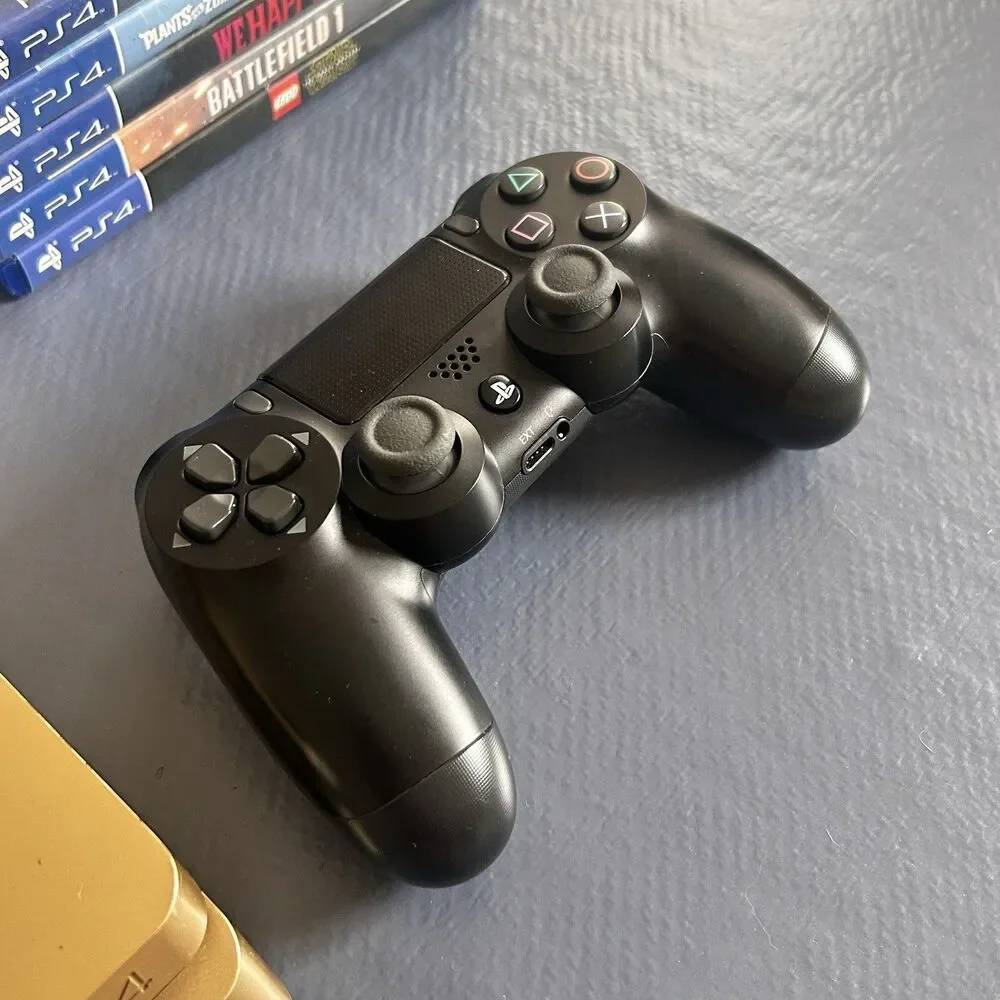 Sony PlayStation 4 PS4 Slim 1TB Gold Console CUH-2015B W/ 5 Games